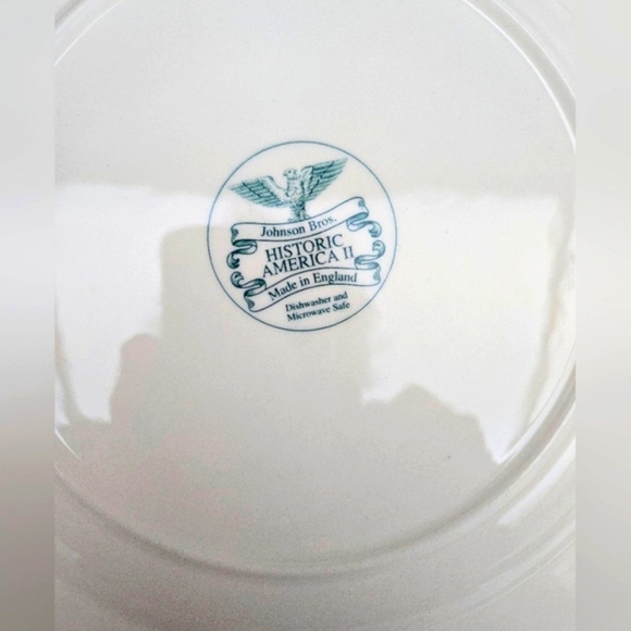 New York,New York! The Brooklyn Bridge in the 1800s 11" Coll. Plate Johnson Bros - Picture 4 of 7